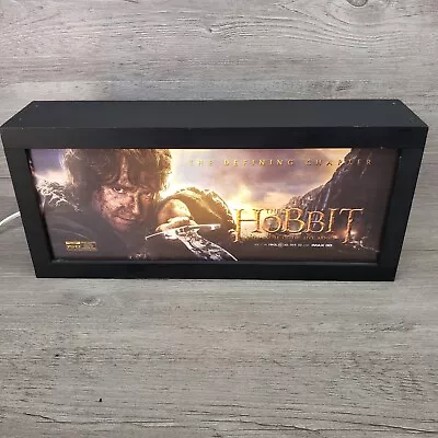 The Hobbit: The Battle Of The Five Armies Theater Poster Marquee Lightbox • $79