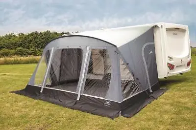 Sunncamp Swift 390 Awning Sc Poled Deluxe Porch Caravan Awning • £259