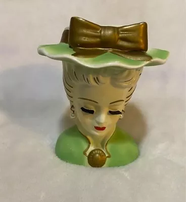 Vintage Lady Head Vase Headvase • $32