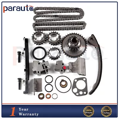 Engine Timing Chain Kit For 91-99 Nissan 240SX 2.4L DOHC KA24DE 16V • $68.87