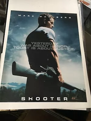 MARK WAHLBERG Signed 'SHOOTER'  Movie 11'X14'' Photo/POSTER • $15