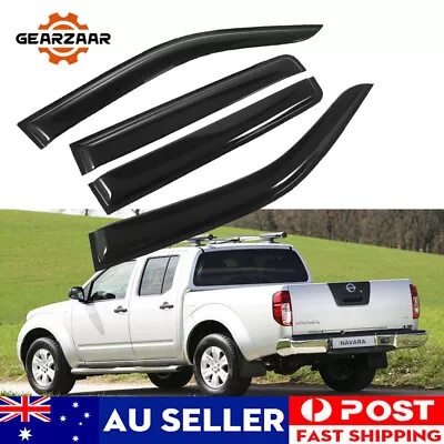 Weathershields Weather Shields For Nissan Navara D40 2005-2015 Model Sun Visors≈ • $49.29