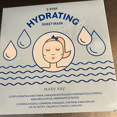 Mary Kay 2 Step Hydrating Face Mask NOS 8 Masks Included Beauty Cosmetic 2021 • $16.95