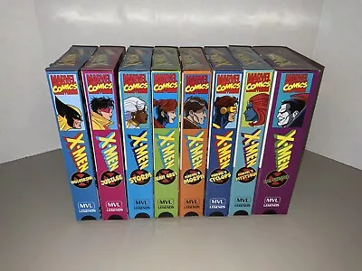 Marvel Legends VHS 90s X-Men Animated Retro Complete 8 Figure Set Sealed MISB • $299.99