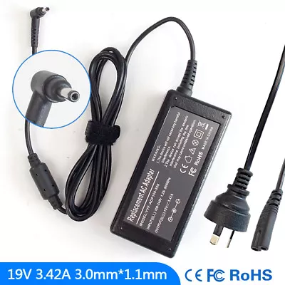 19V 3.42A Ac Adapter Power Supply For Acer Aspire P3-131-21292G S7-191-73514g • $29.96