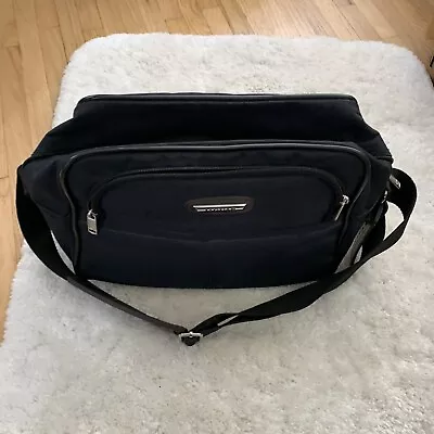 Jaguar Travel Luggage Overnight  Messenger Duffel Bag Black Man Bag Weekender • $24.90