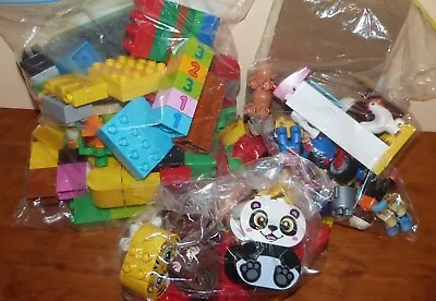 Lego Duplo Huge Lot - Figures  Animals Spider-man & Bike Numbers + - Vg Cond • $69.95