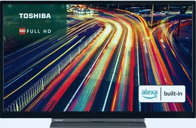 Toshiba 32 Inch 32LK3C63DB Smart Full HD HDR LED Freeview TV U • £109.99