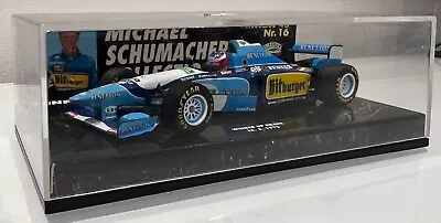 Minichamps 1:43 Michael Schumacher Benetton Renault B195 - Winner Brasil #16 • £39.95