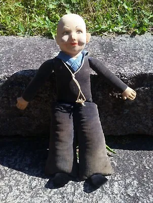 Early Vintage Nora Wellings Cloth Sailor Doll • $12.99
