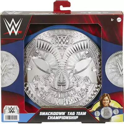 WWE Tag Team Championship Belt Blue Smackdown Mattel Toy Uso Judgement Day • $59.99