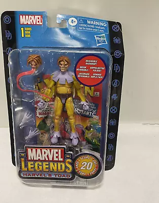 Marvel Legends 20th Anniversary Retro Toad 6 Inch Figure New Damaged Package • $24.99