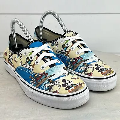 Vans Disney Authentic Mickey Mouse Aloha Sneakers Limited Edition Men 6 Women7.5 • $50