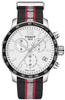 Tissot Men's Quickster Quartz Chronograph Watch T0954171703716 • $144.99