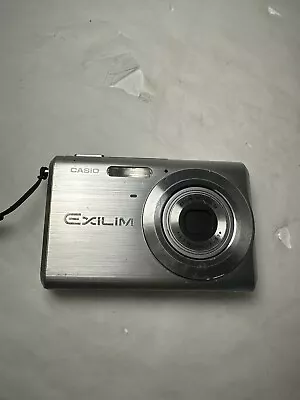 Casio EXILIM ZOOM EX-Z60 6.0MP Digital Camera Silver For Parts • $25