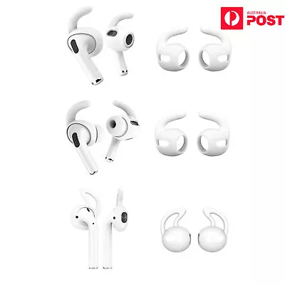 1 Pair Ear Hook Cover For AirPods & AirPods Pro Secure Fit Silicone Gym Workout • $4.99