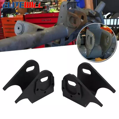 2x Front Lower Control Arm Brackets Axle Side Mount Bracket For Jeep TJ XJ ZJ MJ • $30.74