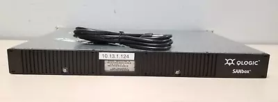 QLogic SANbox 5200 SB5200-08A 16port SAN Rack Mountable Network Switch #B134 • $39.99