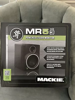 Mackie MR5 MK3 NEW UnOpened Powered Studio Monitor Speaker MR 5 MK 3 NO RESERVE • $1