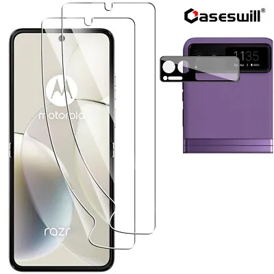 For Motorola Razr (2023) Caseswill HD Clear Soft TPU Film Screen Protector • $8.98