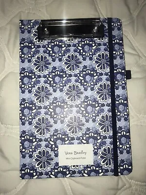 Vera Bradley Mini Clipboard Folio With Refillable Lined Notepad Ikat Island Tile • $18.99