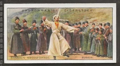 Churchman-sports & Games In Many Lands 1929-#19- Cossack Sword Dance - Russia  • $6.37