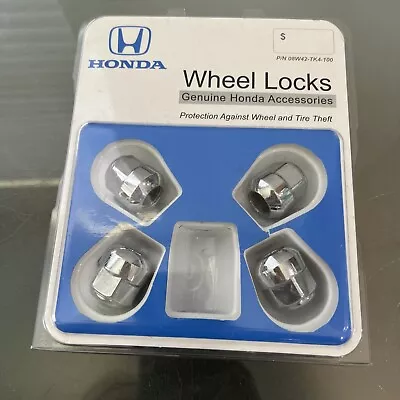 VTG Genuine Honda Wheel Locks 08W42 TK4-100 Missing KEY Open Box • $15