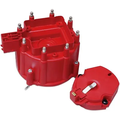 MSD DISTRIBUTOR CAP AND ROTOR - GM HEI - RED MSD8416 (Holley) • $57.34