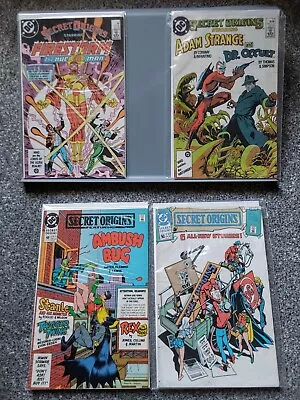 Secret Origins [1986/87] ☆ A 4 Various Issues Lot ☆dc Comics  • £10