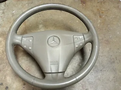2002-05 Mercedes W203 C230 C320 Coupe Steering Wheel Gray 2034601203 OEM • $147