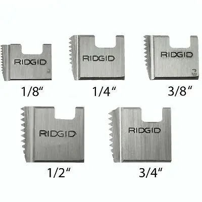 $44.99 • Buy Ridgid Pipe Die 1/8 To 3/4 Fit Head O-R 11-R OO-R 111-R 12-R 30-A 31-A 00-R 0-R