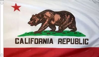 5' X 3' California Flag American State USA US United States Of America Banner • £6