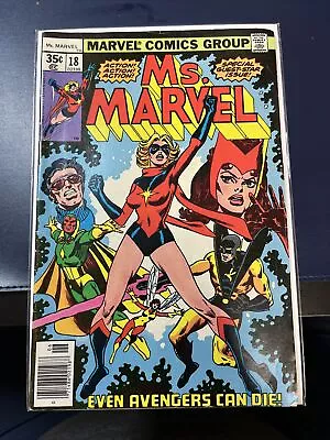 Ms. Marvel # 18 - 1st Full Mystique VF+ Cond. • $75