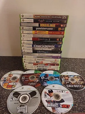$50 • Buy Large XBOX 360 / One Games Lot Bundle (#1) 25 Games POPULAR GAMES 
