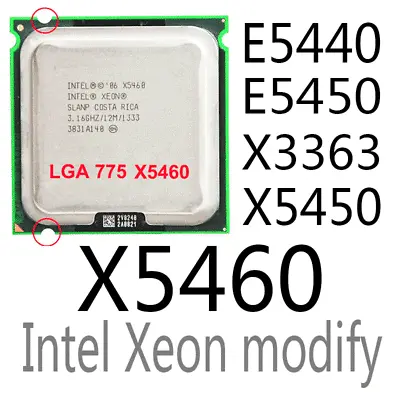 Intel Xeon E5440 E5450 X3363 X5450 X5460 LGA775 CPU Processor • $26.80