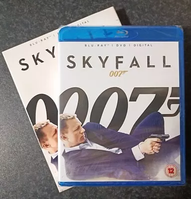 SKYFALL James Bond 007 New Sealed Blu Ray With Slipcover Free Postage  • £3.99