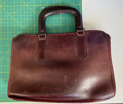 Vintage Coach Bag Made In NYC Slim Satchel Purse/Briefcase • $54