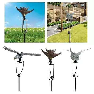 Metal Garden Stake Decorative Sculpture Garden Statue For Party Garden Decor • £14.95