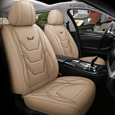 Luxury Full Set Car Seat Cover Front & Rear Universal PU Leather Seat Protector • $79.99