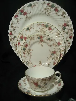 Minton Ancestral Bone China S-376  YOU CHOOSE Plates Cups Settings MORE Avail • $18.95