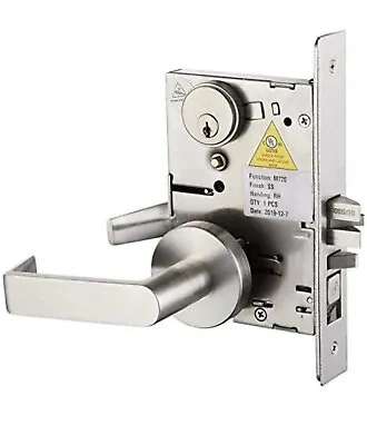 SUMBIN Commercial Mortise Lockset With Lever For Entry/Office Door F04 (M704) • $110