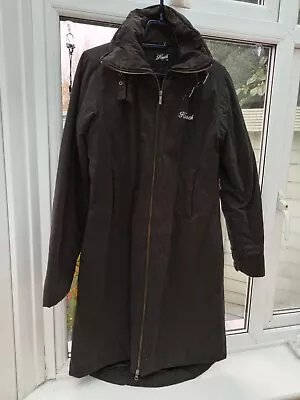 HOOCH Black Winter Coat / Size 14 • £20