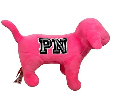2018 Victoria's Secret Large Pink Nation Pink Dog 10  Velvet Plush Collectable • $24.95