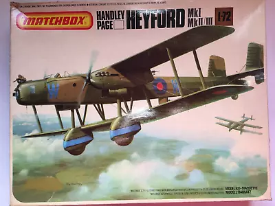Handley Page Heyford  - 1/72 Plastic Model Kit By Matchbox • £25.50