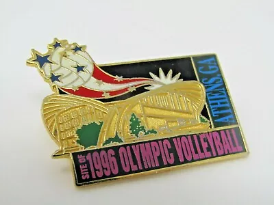 1996 Olympic Volleyball Pin Athens Georgia Nice Design • $14.99