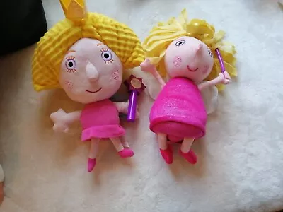 2 X Talking Princess Holly Toys From Ben And Holly's Little Kingdom 2008 Battery • £4.99