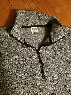 Women's Small Victoria Secret Pink Pullover Sweatshirt Gray EUC • $3.50