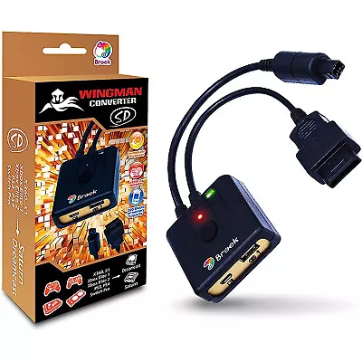 Brook Wingman SD Converter Xbox 360 One PS4 PS5 Switch Pro To Sega Dreamcast • $44.99