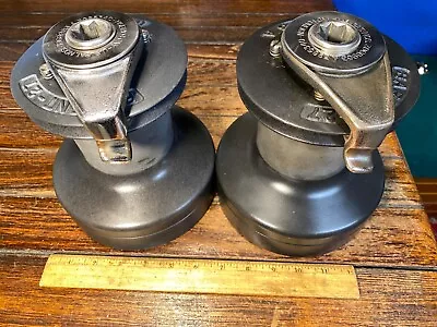Pair Of Barient 27st 2 Speed Self Tailing Winches 44:1 Gear Ratio • $1249