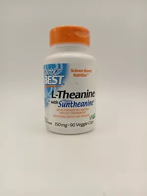 Doctors Best L-Theanine With Suntheanine 150mg 90veggie Caps C212 • £17.99